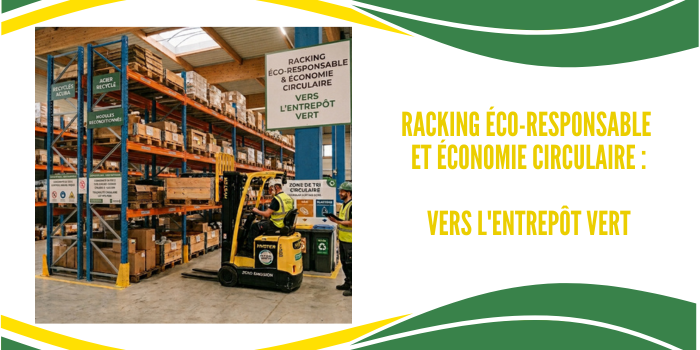 Racking Éco-responsable et Économie Circulaire : Vers l'Entrepôt Vert